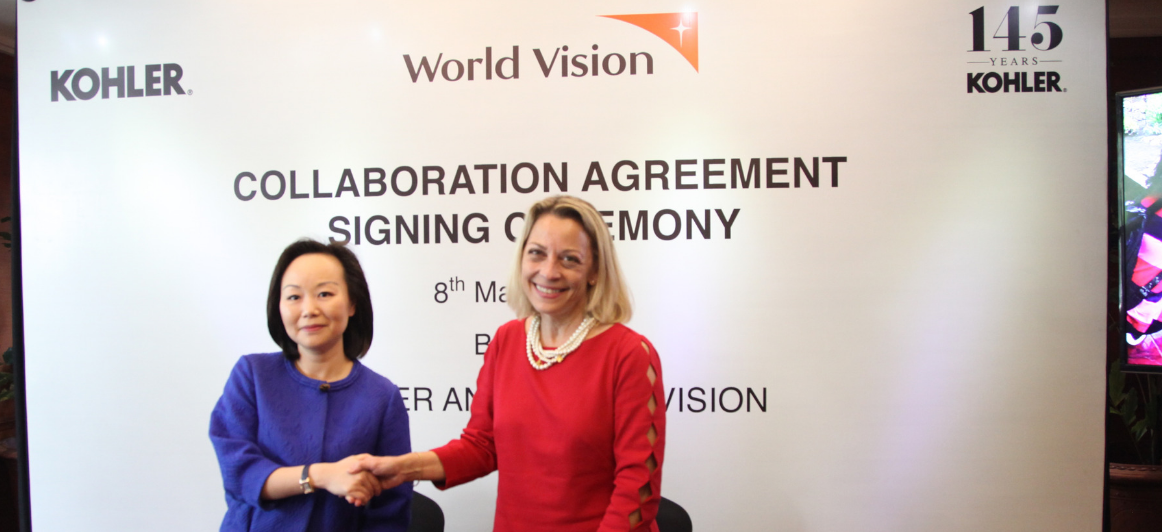 Kohler Asia Pacific Ltd. & World Vision International Bersama Mengatasi Tantangan Air dan Sanitasi