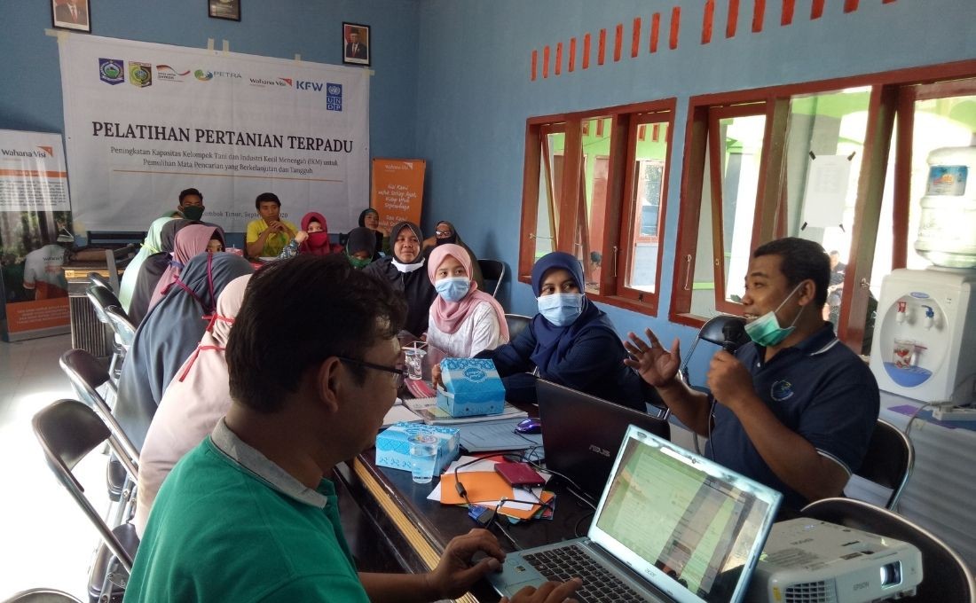 Integrated Agricultural Training Raises the Spirit of East Lombok Farmers 