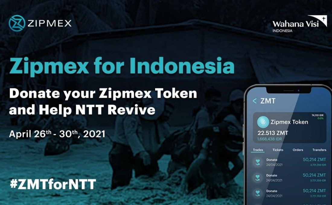 Help the Affected Communities of NTT Seroja Cyclone through Zipmex Indonesia