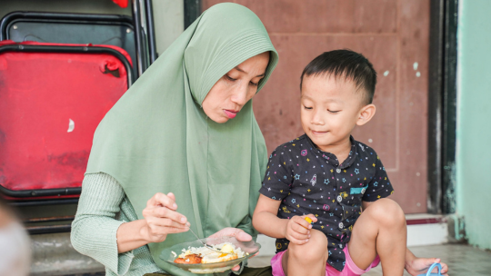 Anak Tidak Lagi Stunting Berkat Pos Gizi