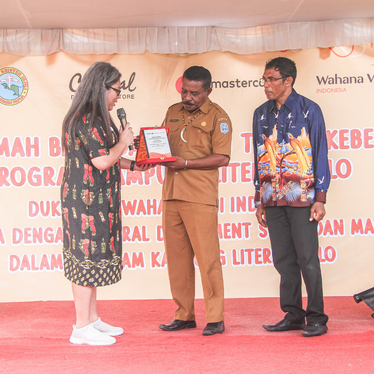 Kolaborasi Wujudkan Kampung Literasi di Biak