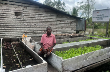 Kebun Gizi Apung, Harapan Baru Ketahanan Pangan Masyarakat Asmat 