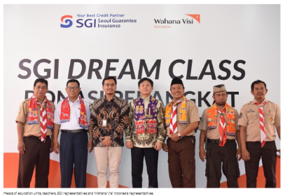 Wahana Visi Indonesia and SGI donate digital devices to schools in North Jakarta