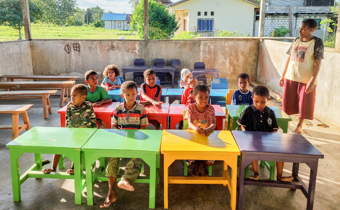 Memberi Dampak untuk Literasi Anak-anak Papua