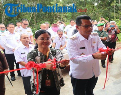 Rumah Singgah Perlindungan Perempuan dan Anak Kabupaten Landak Diresmikan