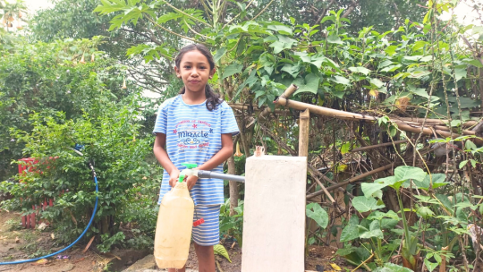 Healthy and Clean Children with Access to Water at Home 