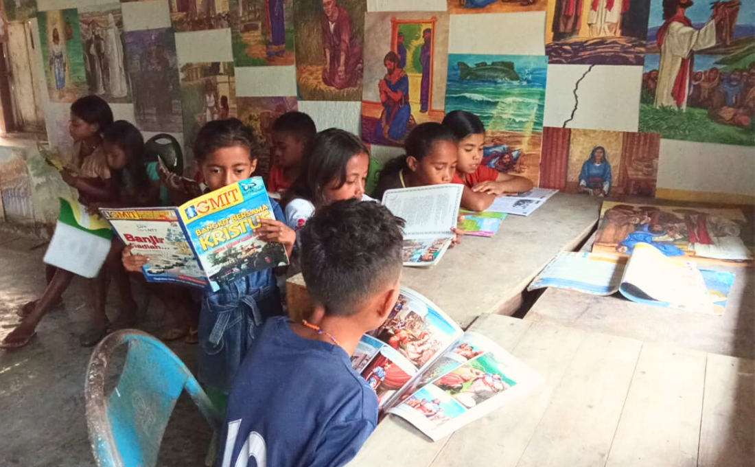 Children’s Forum Supports Reading Corner in The Village 