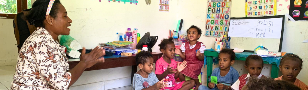 The Meaningful Assistance for ECCD Teacher in Sarmi 