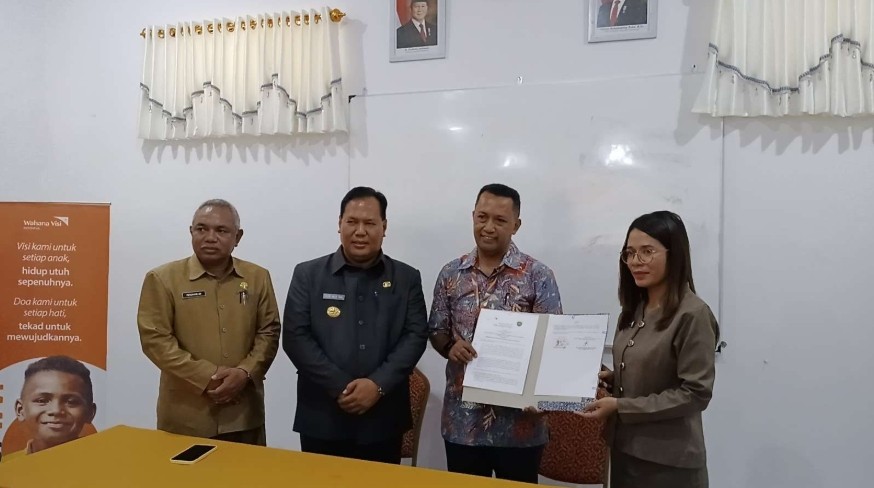 Pemkab Malaka-WVI Teken Mou Kesejahteraan Anak